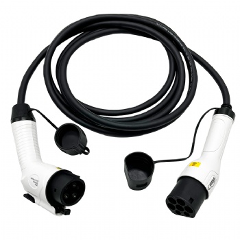 16A type 1 to Type 2 EV charging cable single phase 5m