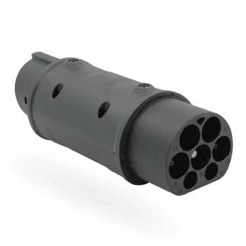 EVSE type 2 to type 1 EV adapter 32A charging plug