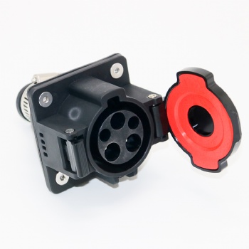 16A 32A SAE J1772 Type 1 EV Charging Inlet Socket AC Car Charger Socket